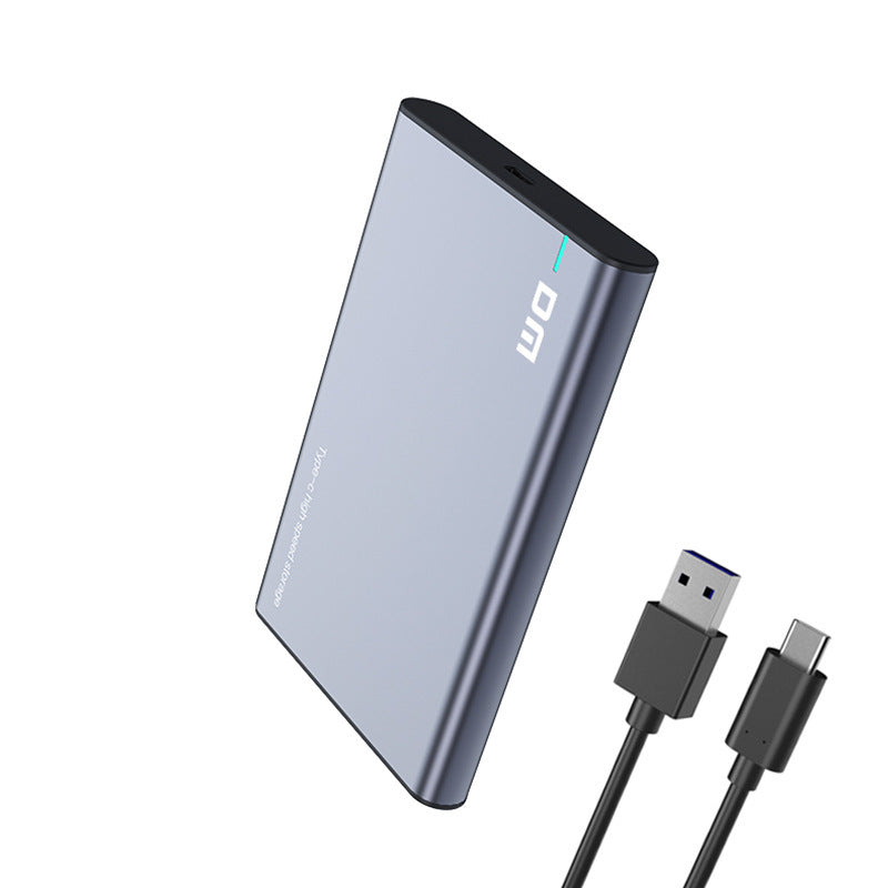 DM HD002 Type-C 25-inch Hard Disk Box SATA30 Solid State Mechanical Ssd Hard Disk Box