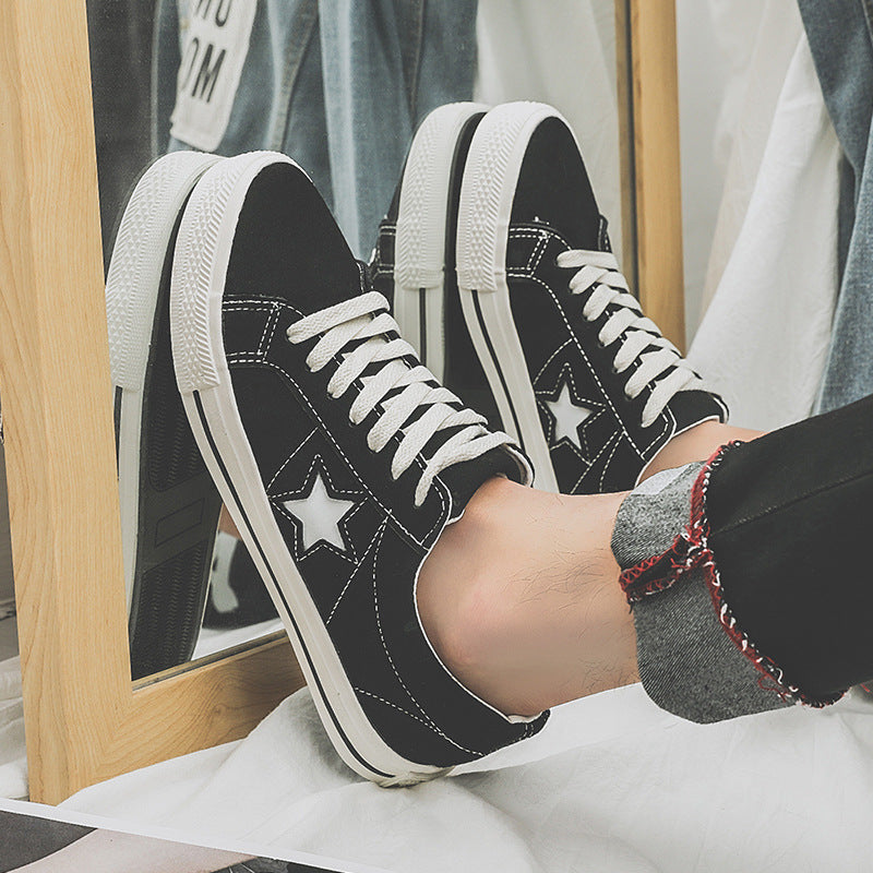 Pentagram Casual Lace-up Sneakers