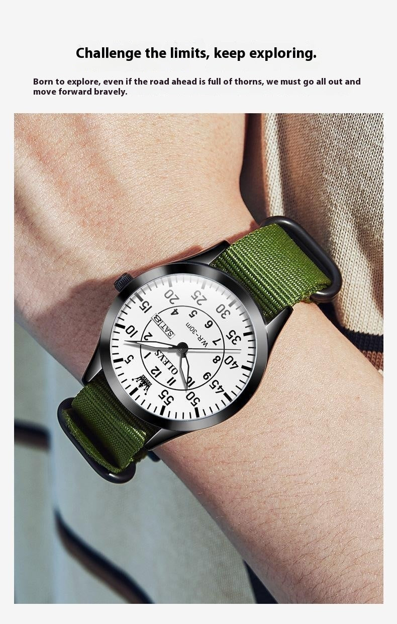 Quartz Watch Electronic Student Leisure Waterproof