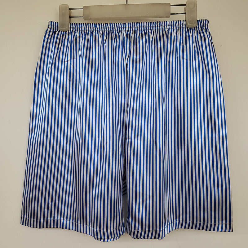 Men's Simple Home 5-point Silk Ice Silk Shorts