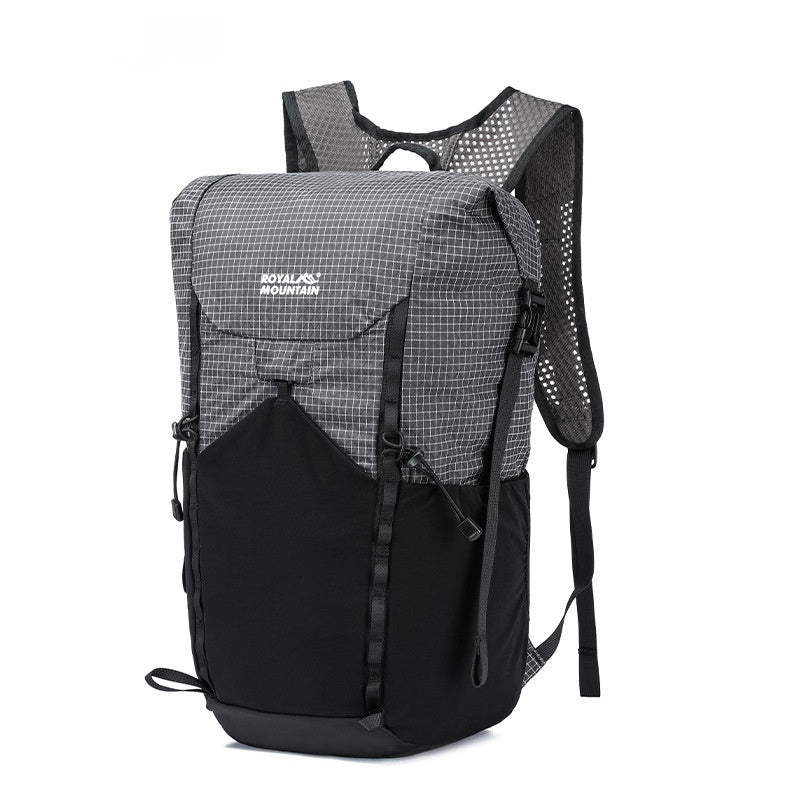 Outdoor Lightweight Curved Edge Foldable Storage 25L Backpack