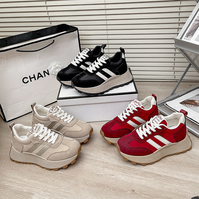 Women's Platform Increased By Comfort And Casual Sneaker