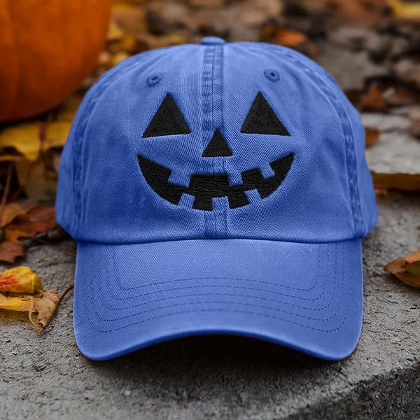 Halloween Personality Pumpkin Autumn Style Printed Hat