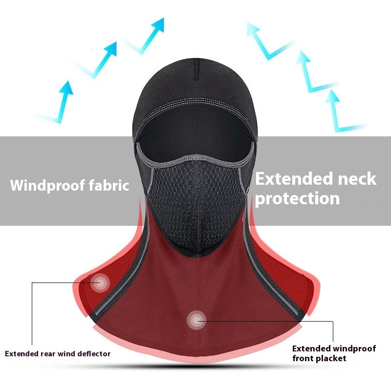 Wind-proof And Cold Protection Face Care Thermal Outdoor Sports Equipment Men And Women Riding Mask