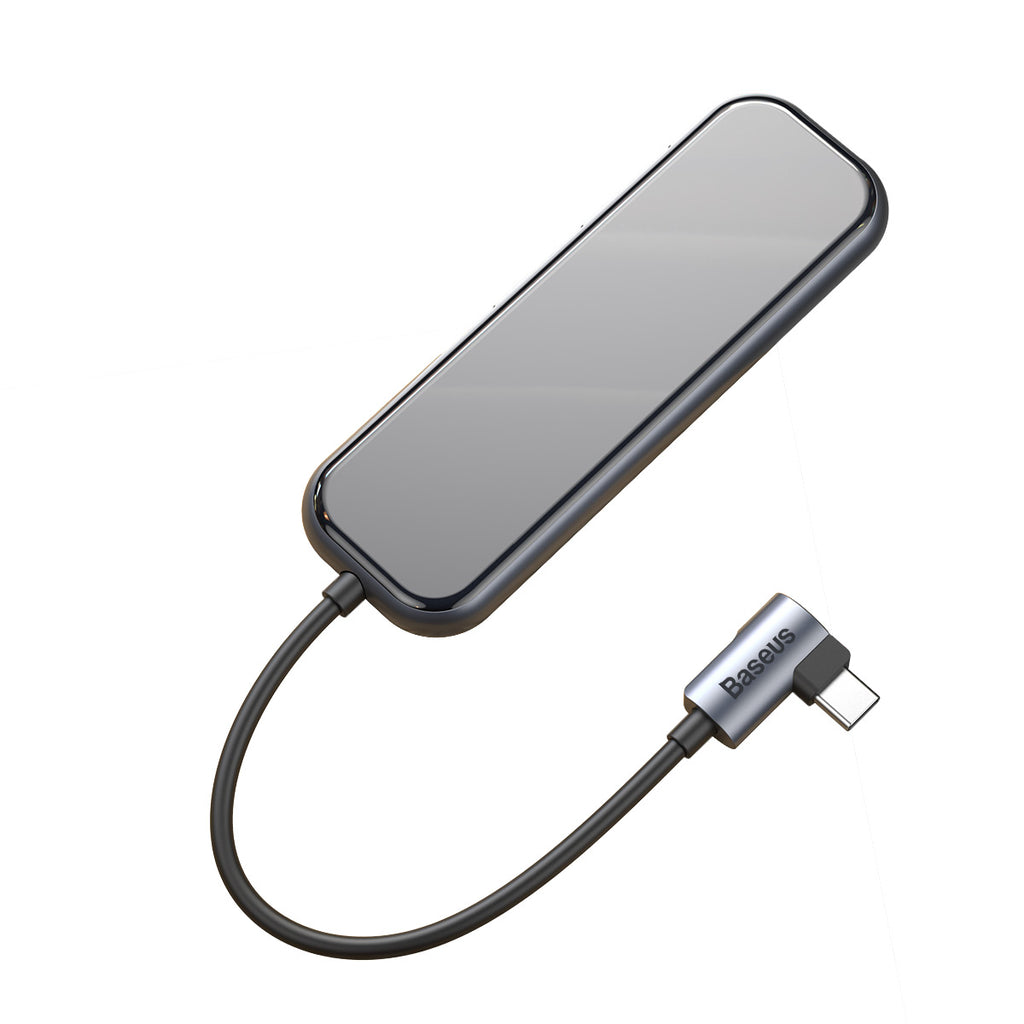 Multifunctional HUB Type C To 4xUSB3 PD Space Gray