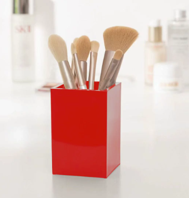 Pen container-acrylic-orange-PS-1 piece