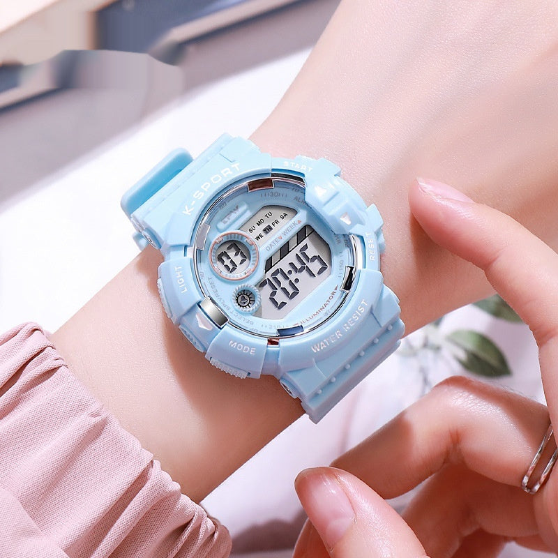 Luminous Multifunctional Student Sports Waterproof Children's Electronic Watch