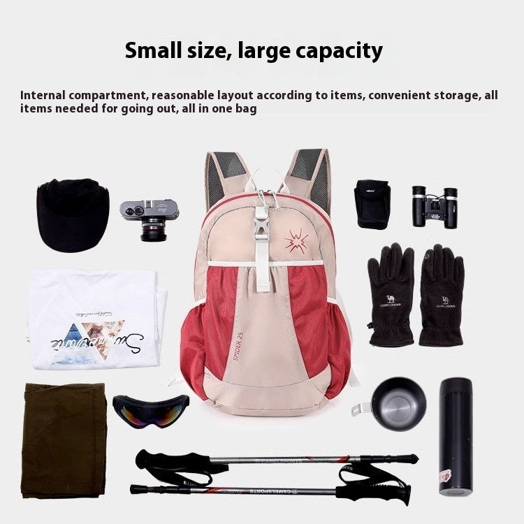 Portable Lightweight Mountaineering Backpack Convenient Travel Mountain Climbing
