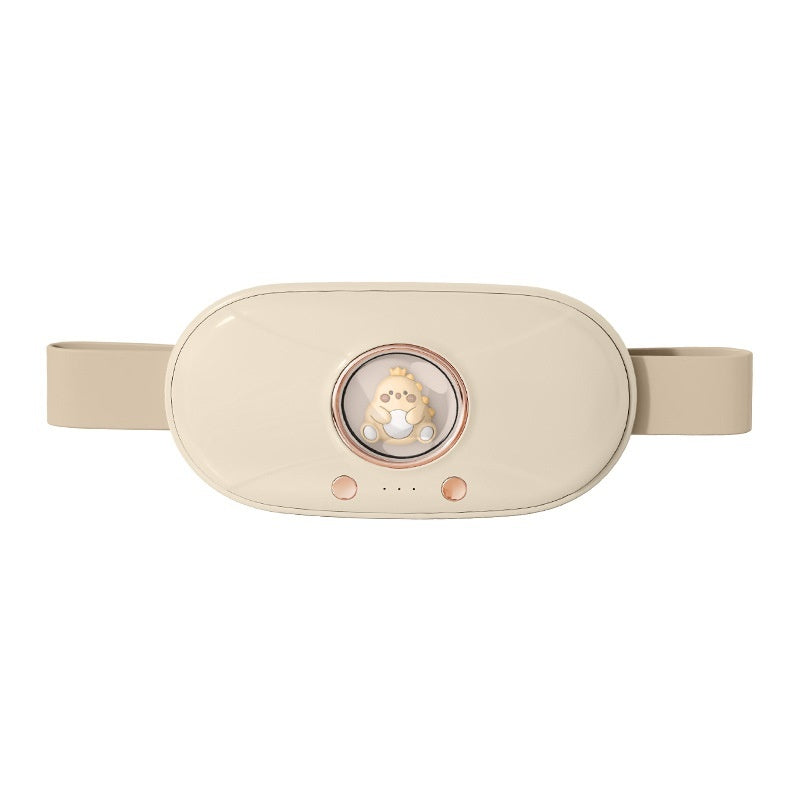 Hot Compress Vibration Massage Waist Supporter Usb Charging Multifunctional