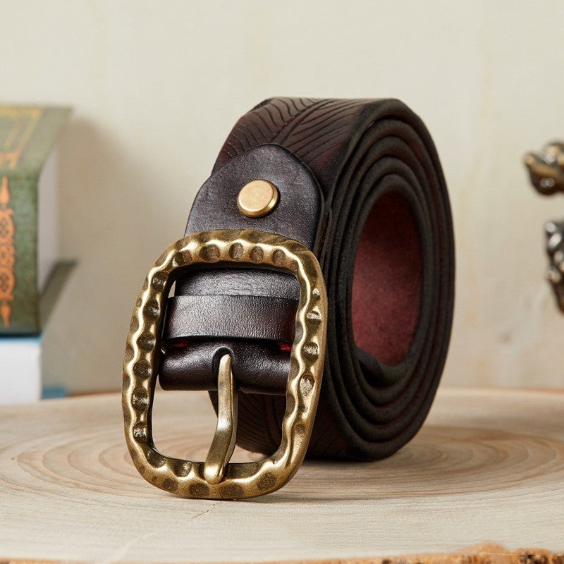 Personalized Trendy Court Belt Men