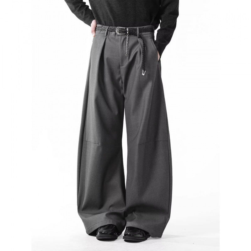 Loose Casual Pants Men's Versatile Thin Draping Wide Leg