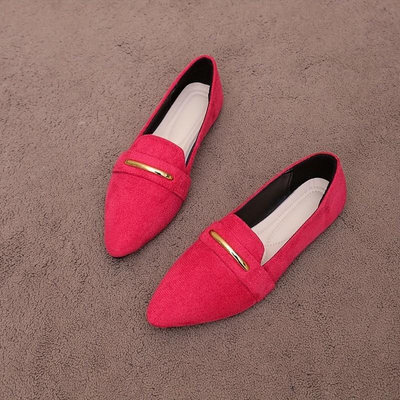 Women's Casual Flat Pointed Toe Pumps
