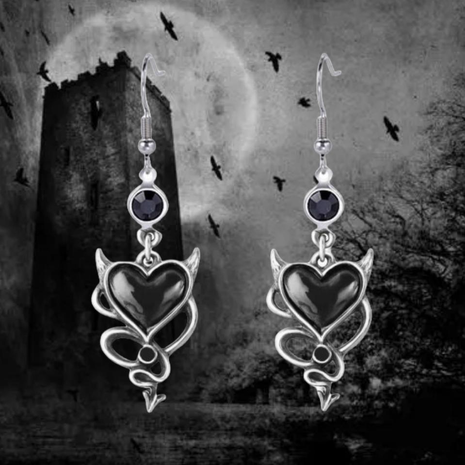 Gothic Punk Dark Classical Earrings