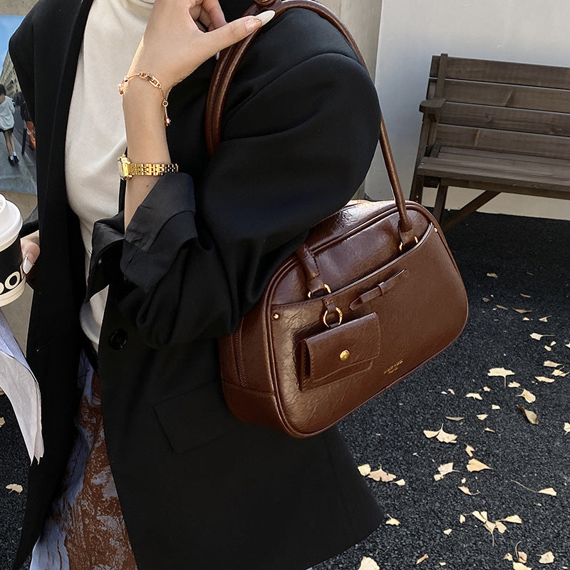 Women's Retro Easy Matching Shoulder Bag Casual High Quality