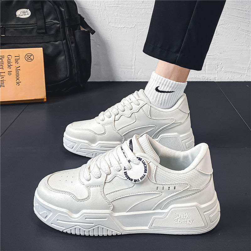 Breathable Leisure Hong Kong Style Retro Men's Shoes