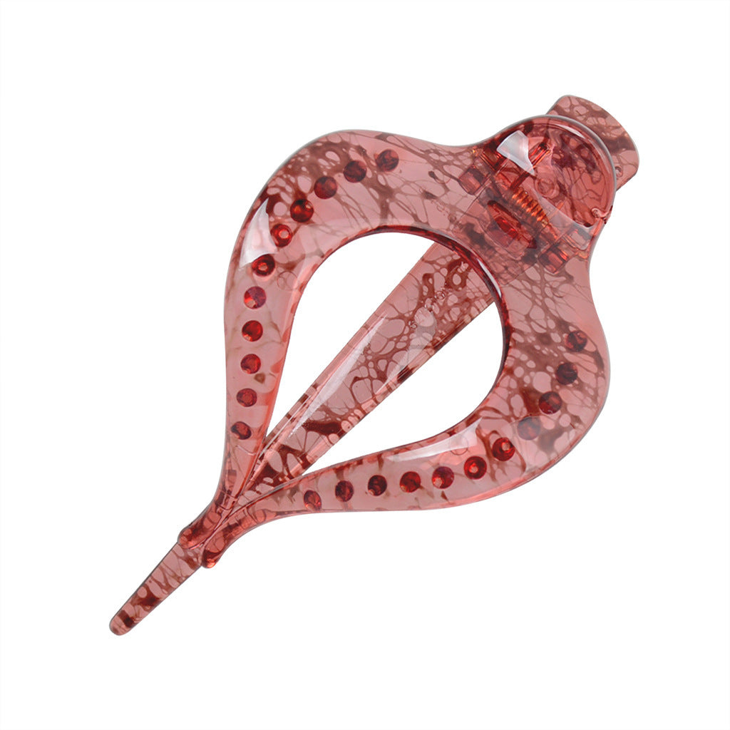 Shark Clip Sweet One Stroke Through Heart Duckbill Clip