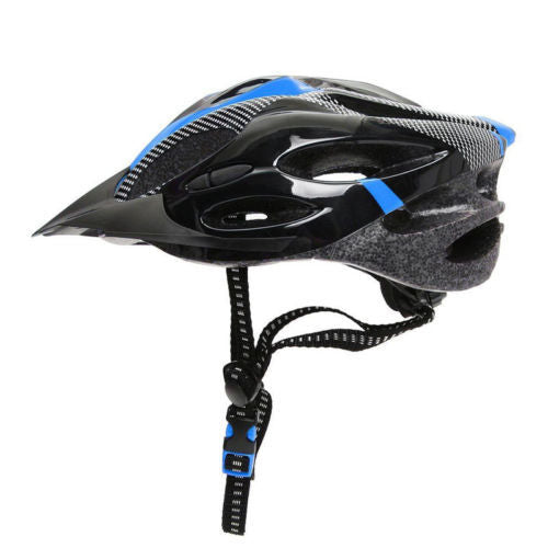 Carbon Fiber Texture Split Helmet Mountain Bike Hat