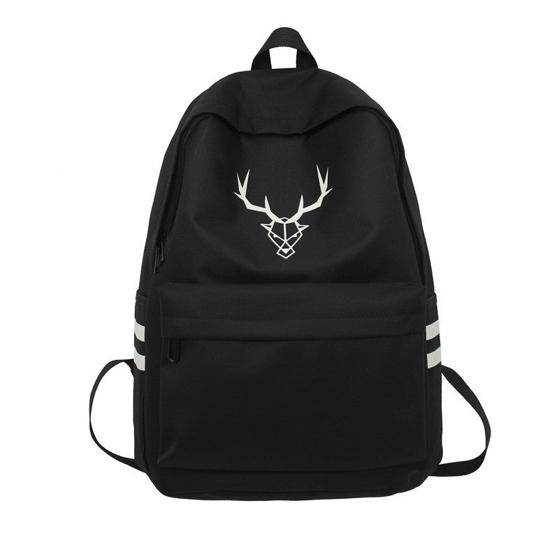 Luminous Backpack Men's High-grade Early The Campus Of Middle School