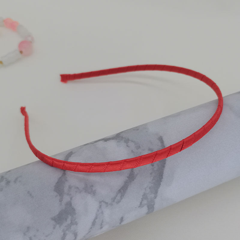 DIY Handmade Hair Accessories Colorful Narrow Goods Head Buckle Metal Thin Headband