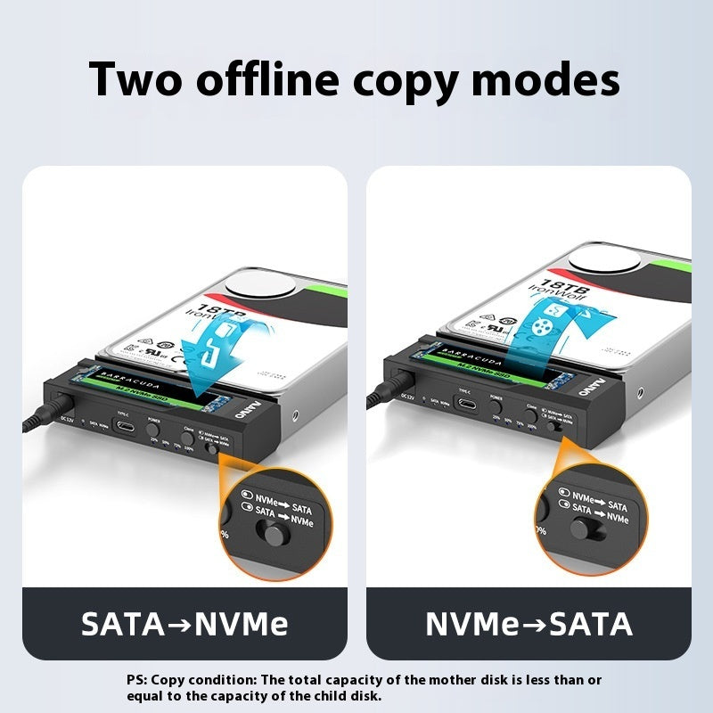 External Mobile Hard Disk Box For SSD