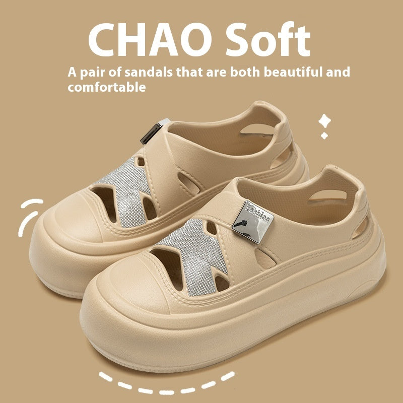 Fashion Platform Coros Shoes Women's Summer