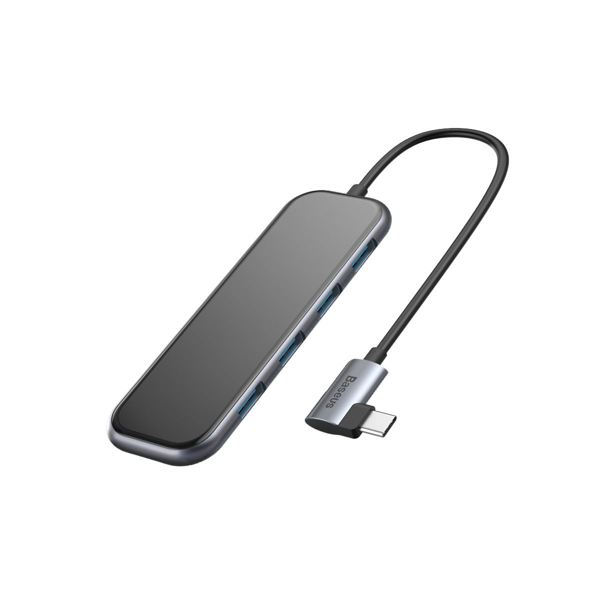 Multifunctional HUB Type C To 4xUSB3 PD Space Gray