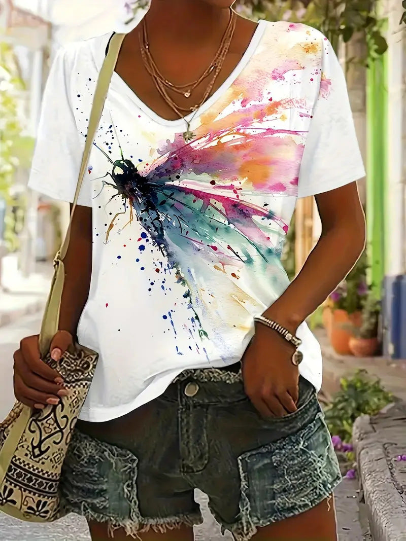 High-grade Spring V-neck Women's