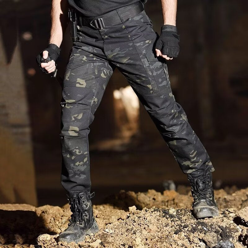 Men's Chemical Fiber Blending Trousers