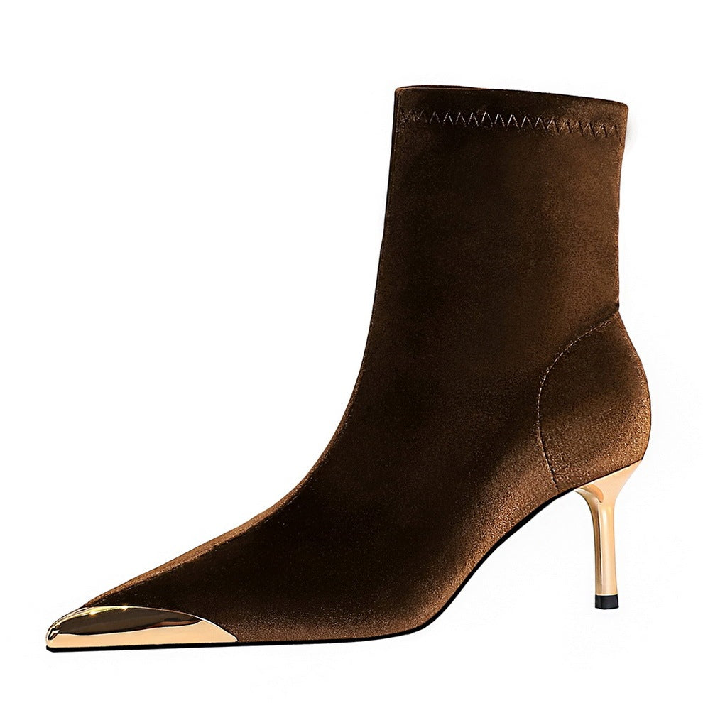 Light Luxury Women's Boots Banquet Pedicure Slimming