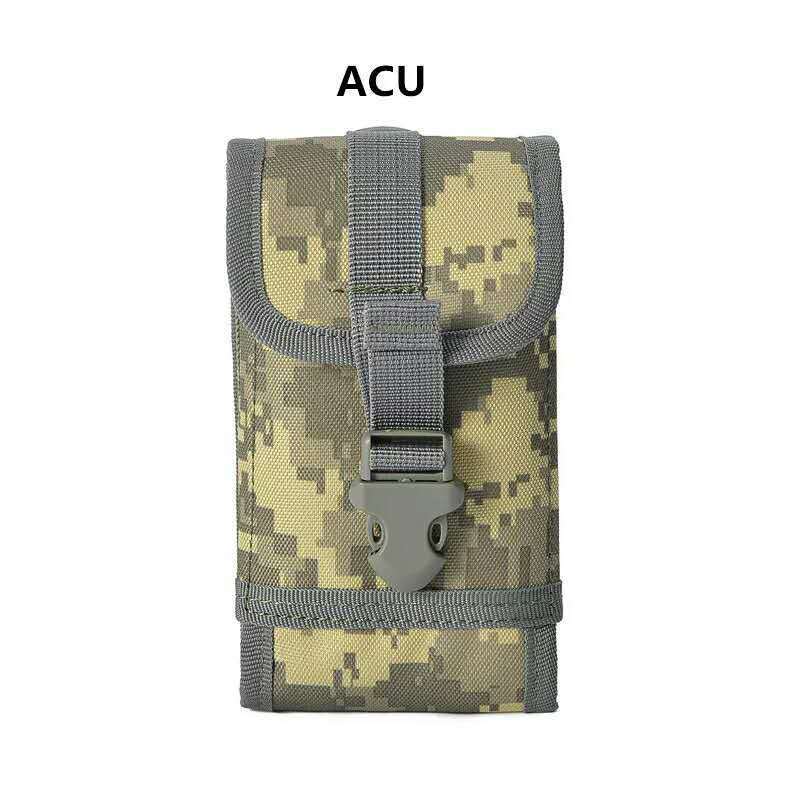 Men's And Women's Tactical Mobile Phone Bag Military Fan Running Small Waist Bag