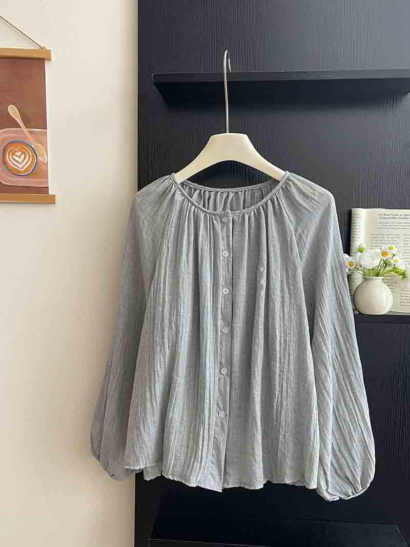Summer Cotton-Linen Sun-Protective Shirt For Women