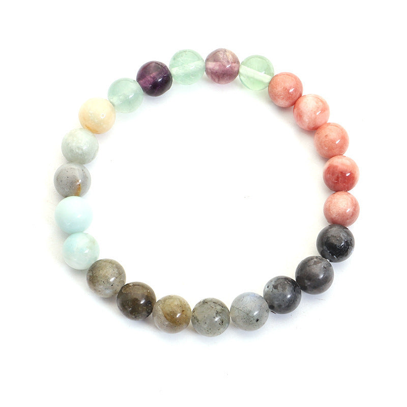 New Stone Necklace Bracelet Yoga Lotus
