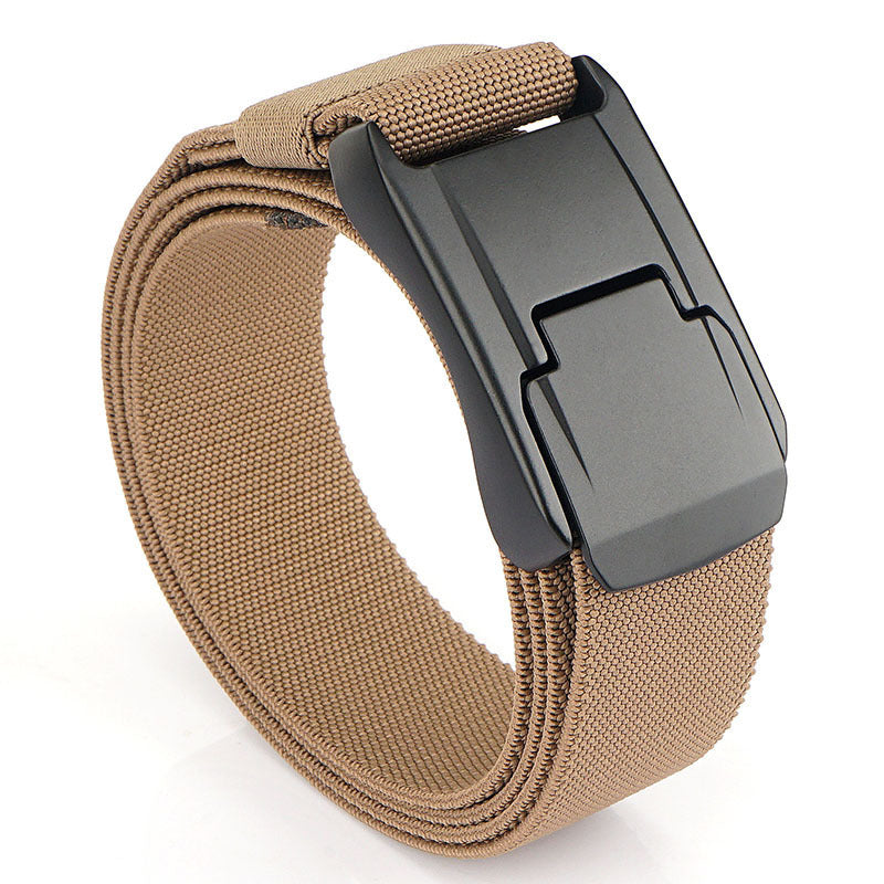 Men's Tactical Belt Casual Weaving Elastic