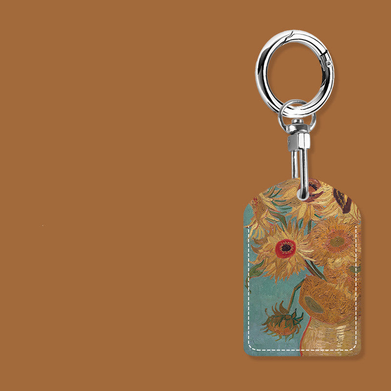 Pet Tracker Positioning Box Protective Cover Oil Painting