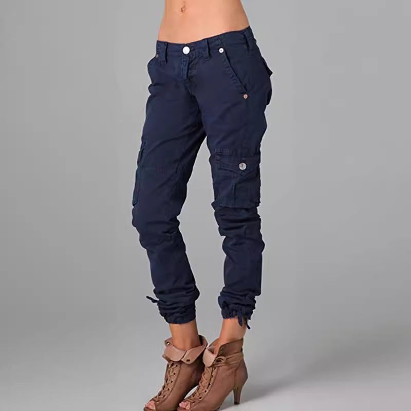 Multi-Pocket Workwear Tactical Pants European And American Sports And Leisure