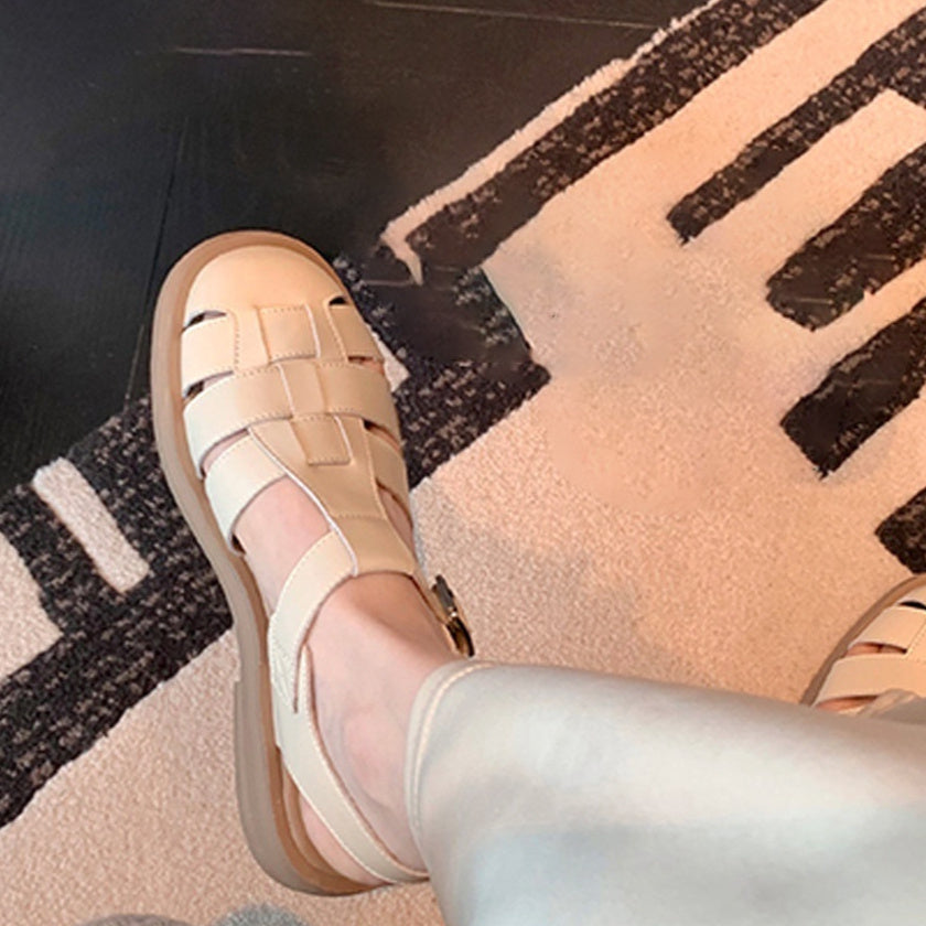 Soft Bottom Thick Bottom Retro Women