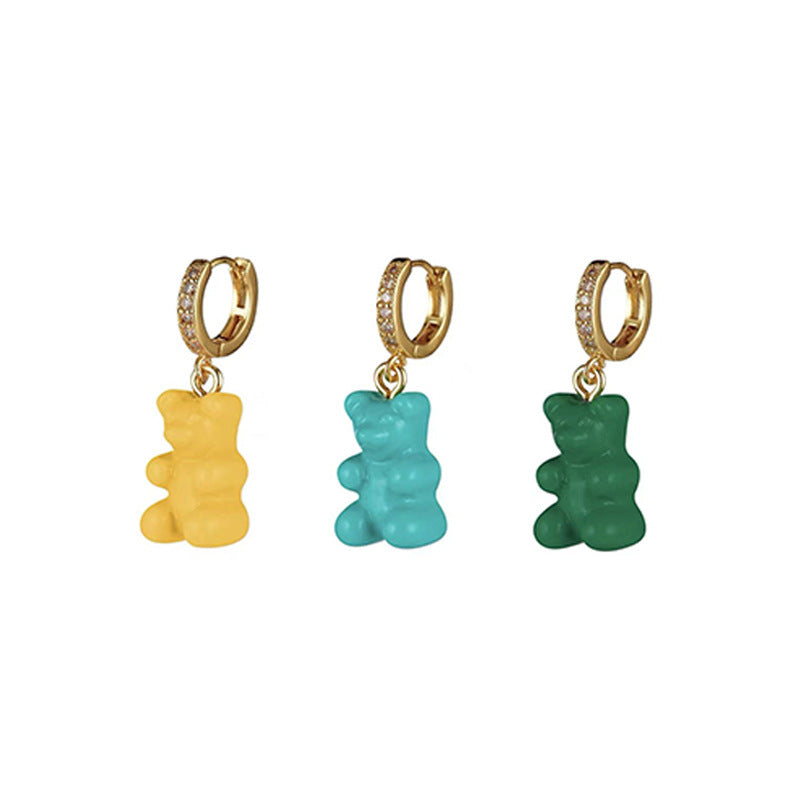 The Gummy Bear Is Inlaid With Zirconium-colored