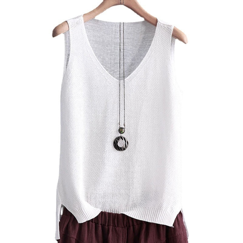 Loose Large Size Strap Vest For Women Summer
