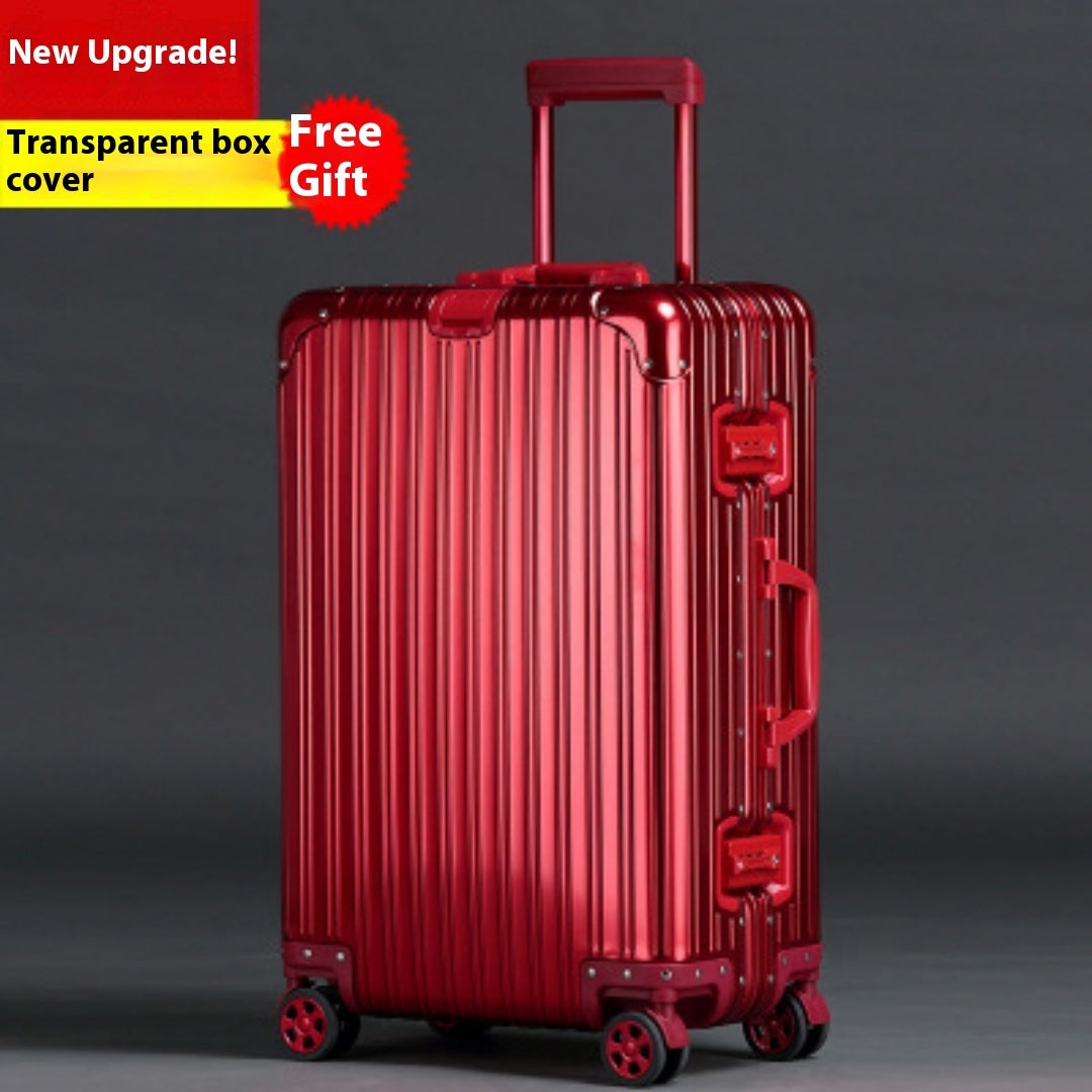 Men's And Women's Metal Travel Luggage