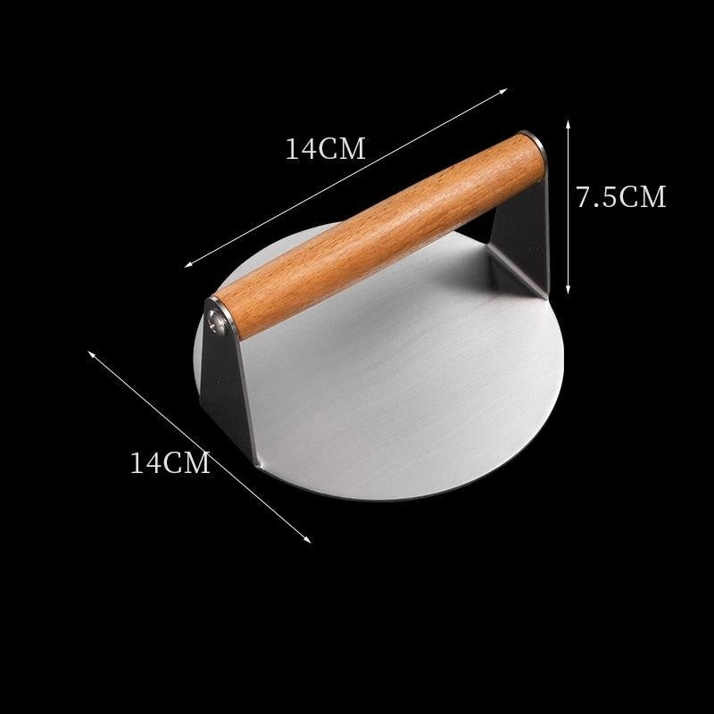 Stainless Steel Hamburger Integrated Square Round Meat Pressing Machine