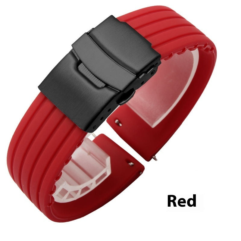 Silicone Strap Tire Stripe Waterproof Matte