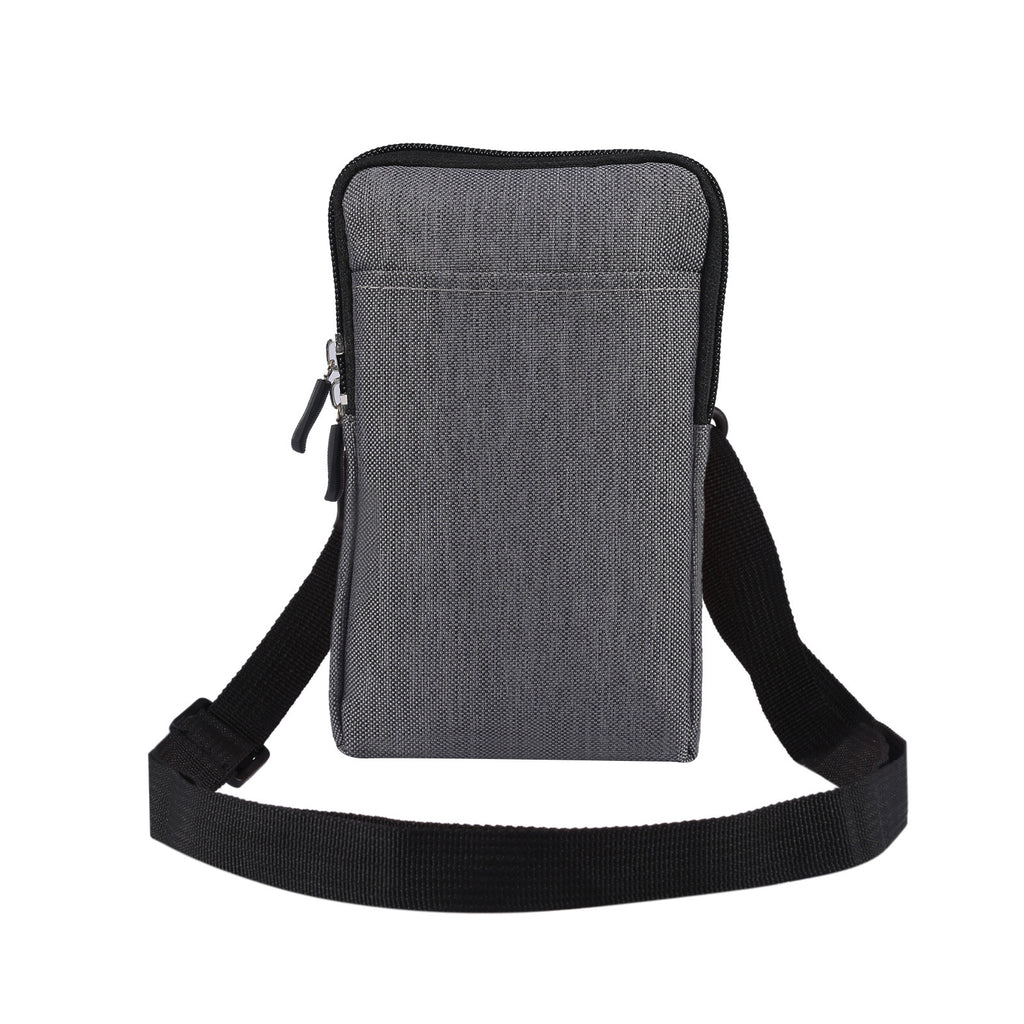 Solid Color Portable Universal Diagonal Cross Waist Bag