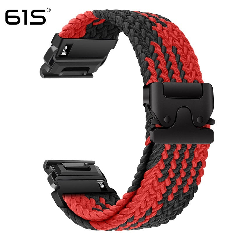Elastic Umbrella Buckle Woven Watch Band