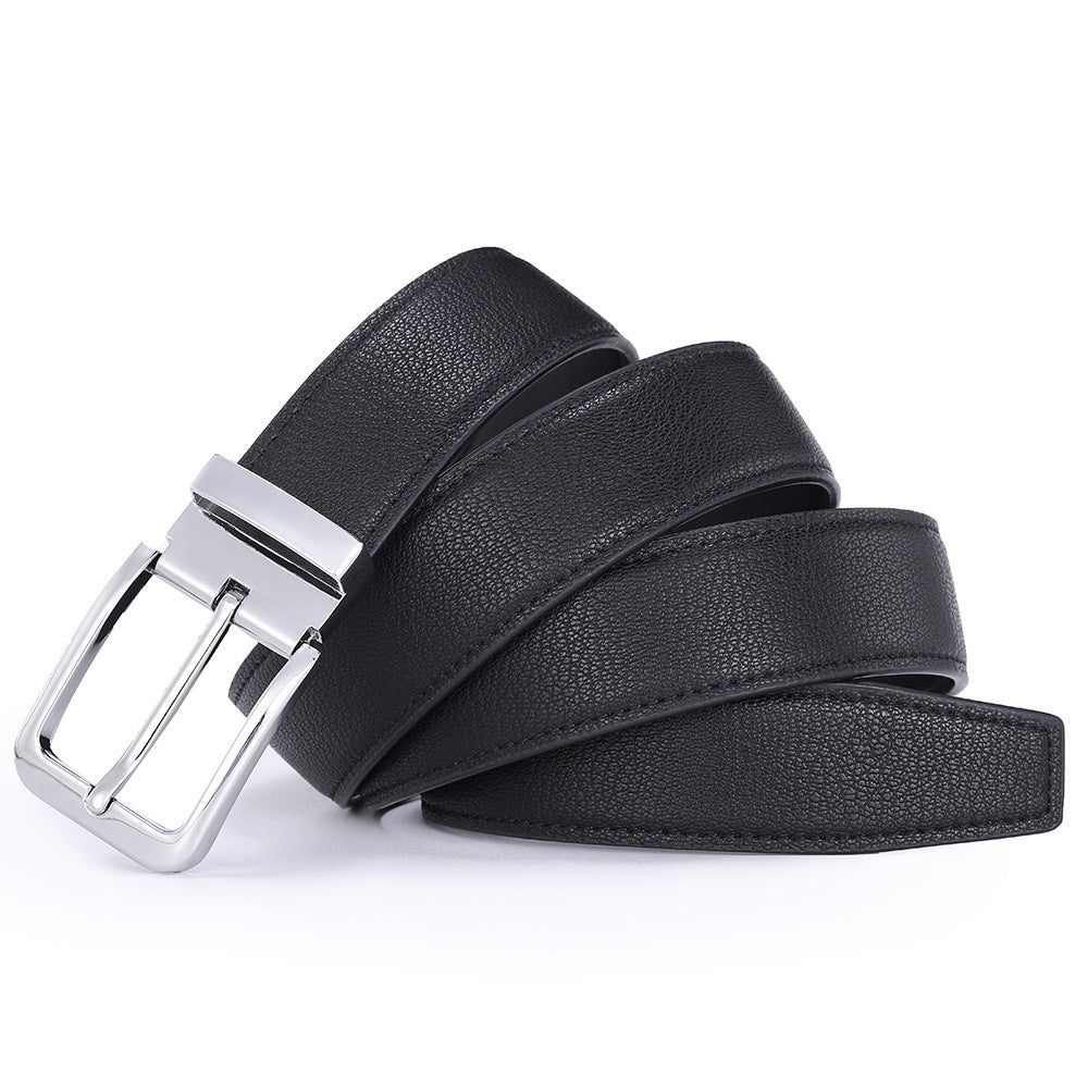 Men's Personality Trendy Belt High Quality Alloy Pin Buckle
