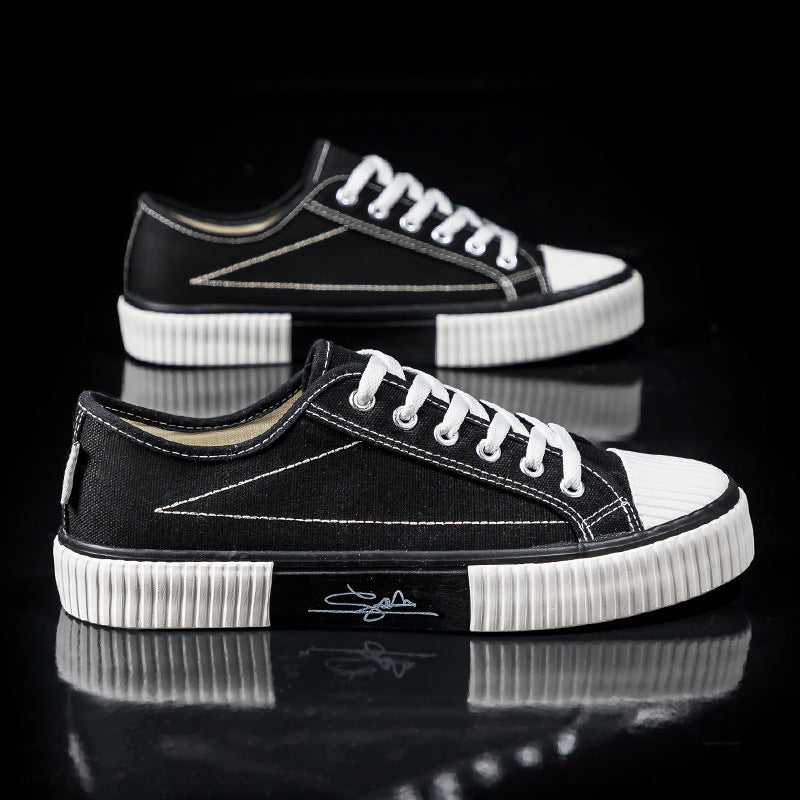 Female Student Korean Harajuku Style All-Match Cloth Shoes