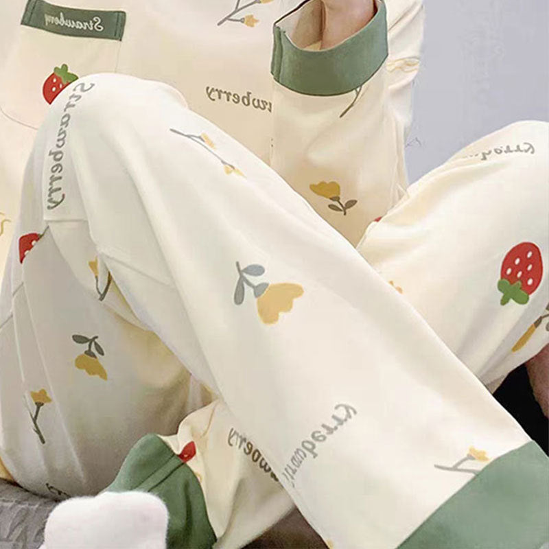 Cartoon Japanese Pajama Pants Student Female Anti-mosquito Cute Dormitory Leisure