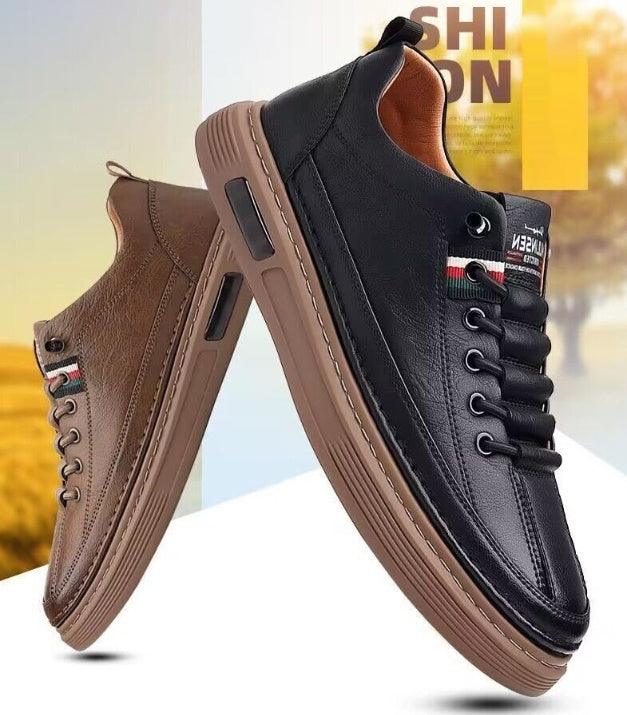 Fashionable And Versatile Sports Leather Shoes