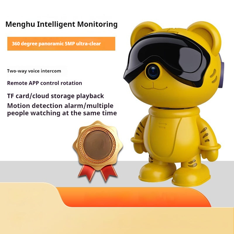 Cute Tiger WiFi Two-way Intercom Home Surveillance Camera