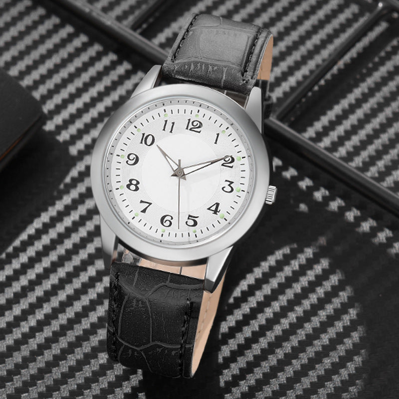 Quartz Men's Watch Business Roman Scale