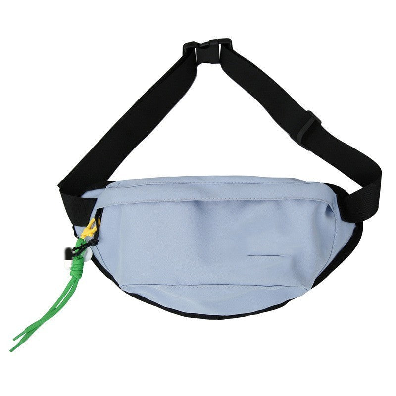 Men's Chest Bag Pattern Solid Color